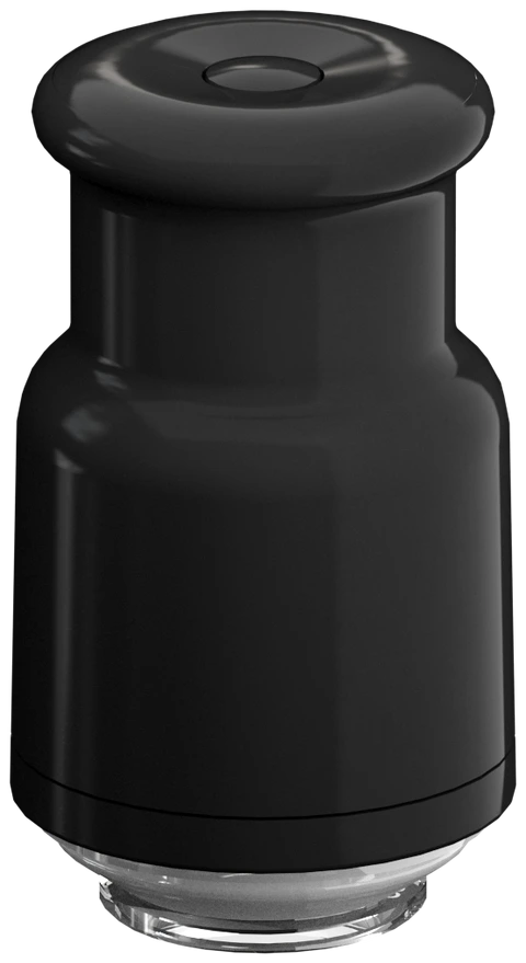 Black Plastic Locktop