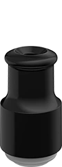 Plastic Bottle Top Black